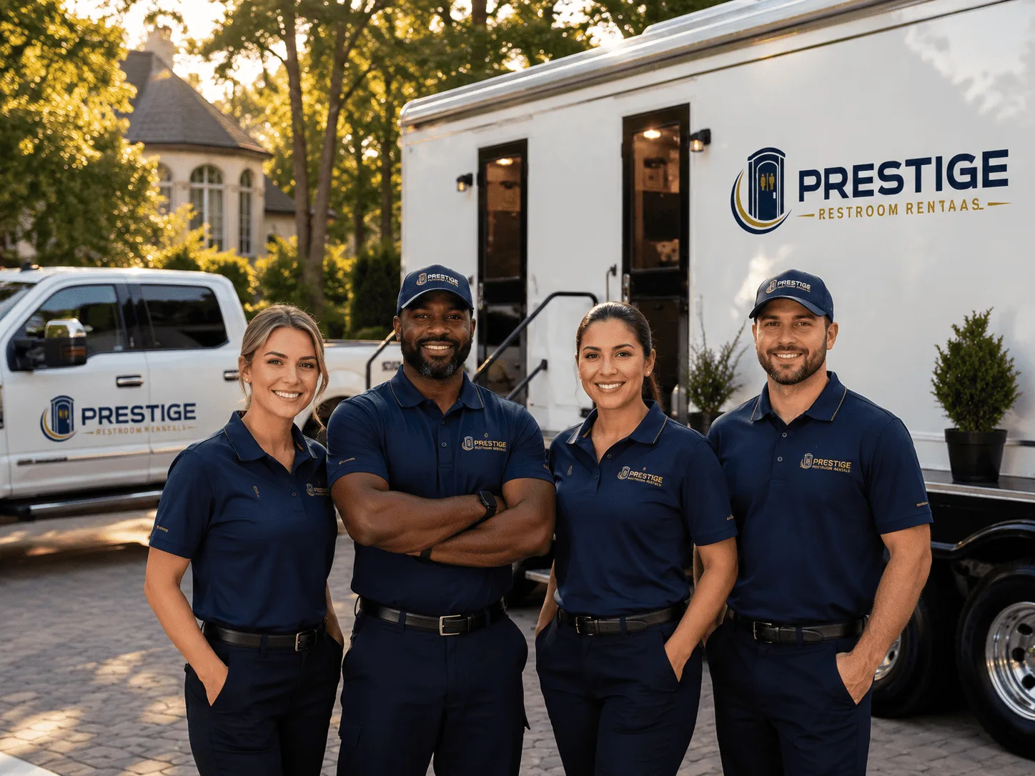Trusted Luxury Portable Restrooms company in Drummonds, TN
